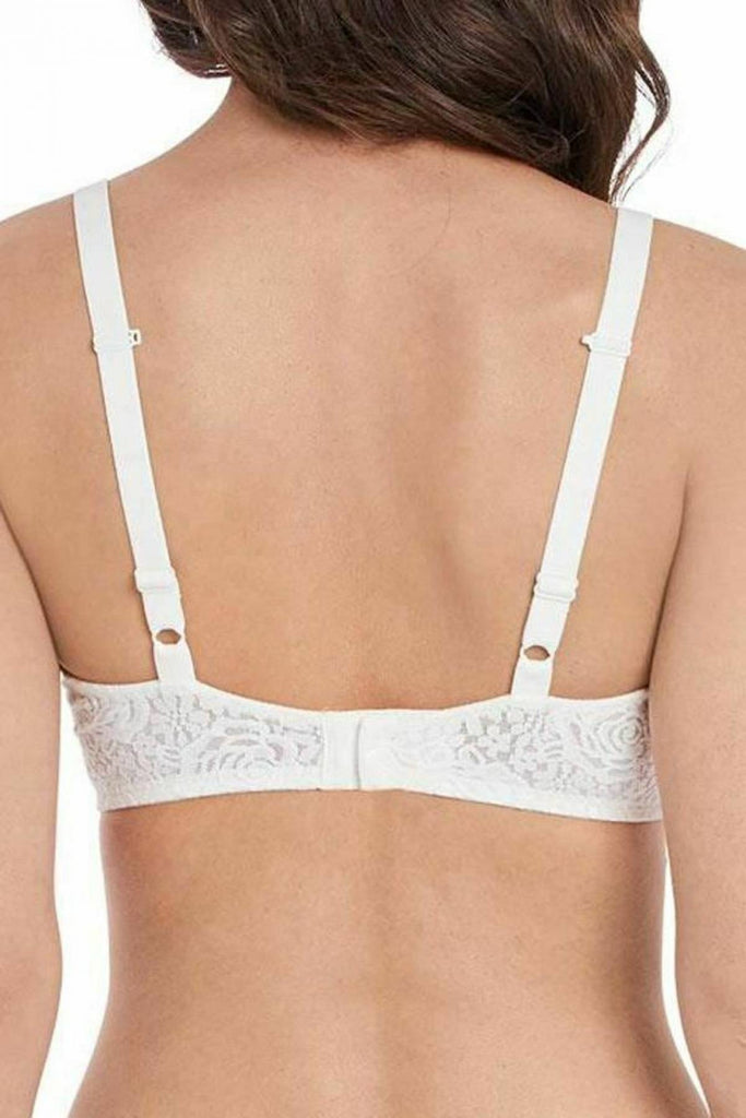 Wacoal Halo Lace Moulded Underwire Bra - Ivory