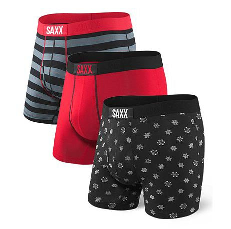 ULTRA Boxer Brief w/ Fly 3-Pack in Holiday