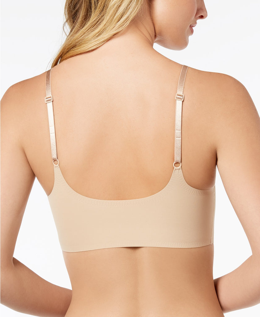 Calvin Klein - INVISIBLES COMFORT BRALETTE LIGHTLY LINED in Bare