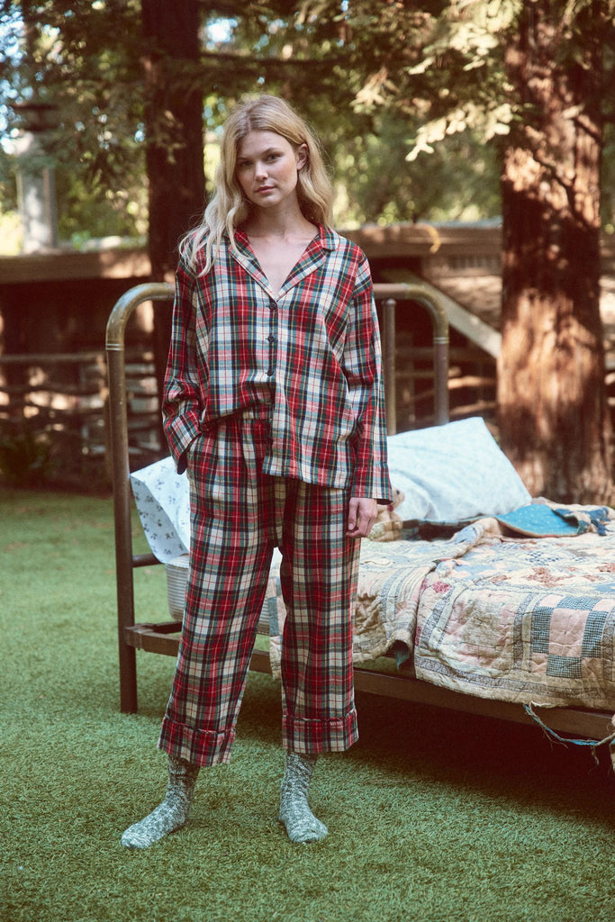 Long PJ Set in Winter Cabin Plaid – Christina's Luxuries