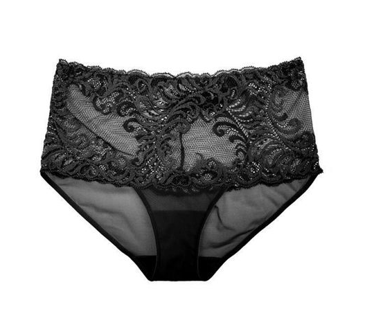 FEATHERS Girl Brief in Black