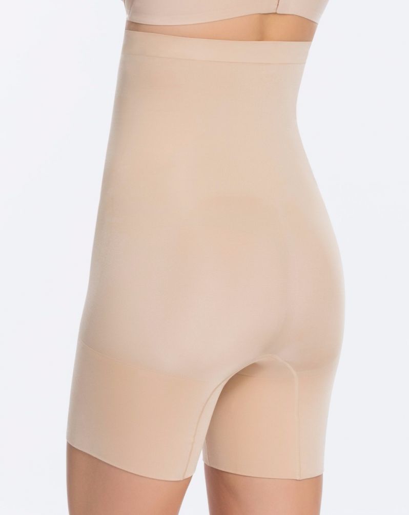 ONCORE High Waist Mid Thigh in Soft Nude