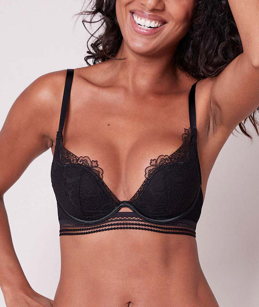 Simone Perele Women's PROMESSE Triangle Bra, Anthracite, 34D : :  Clothing, Shoes & Accessories