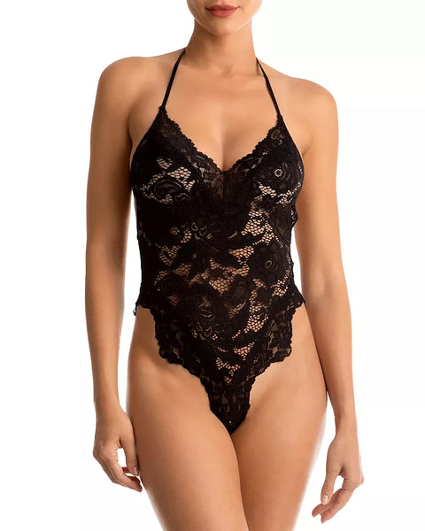 ROMAN HOLIDAY Lace Teddy in Black