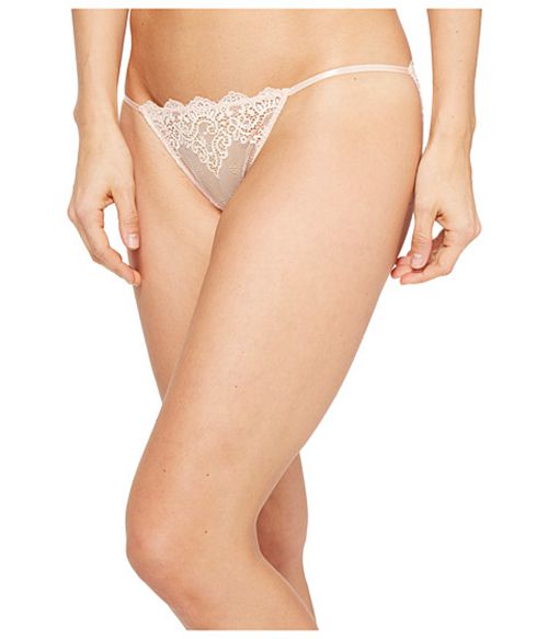 SO FINE Lace String Bikini in White