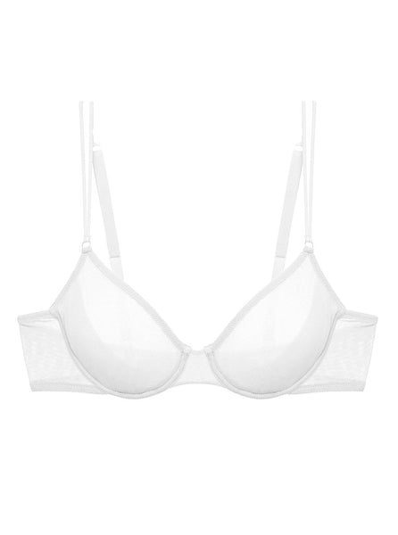 SOIRE New Molded Convertible Bra in White