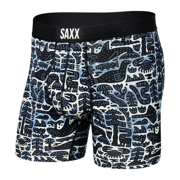 ULTRA Boxer Brief w/ Fly in Coast Life Navy