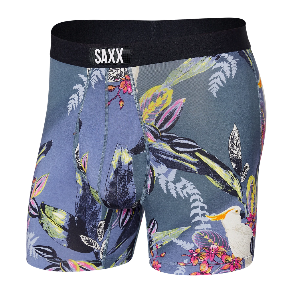 ULTRA Boxer Brief w/ Fly in Parrot-Dise Twilight