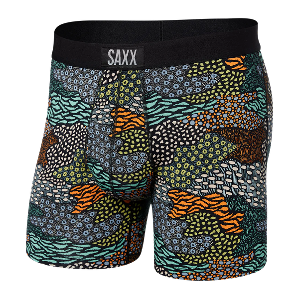 Saxx - Vibe Boxer Brief : Gray Sushi Doobie Doo