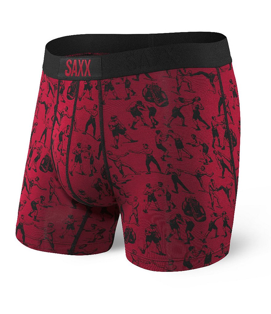 VIBE Boxer Brief in Knockout Red