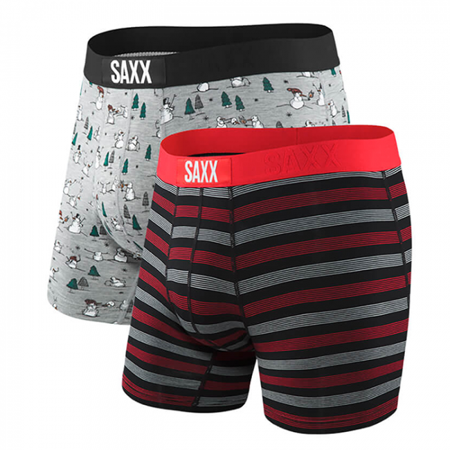 VIBE Boxer Brief 2-Pack in Snowball Fight